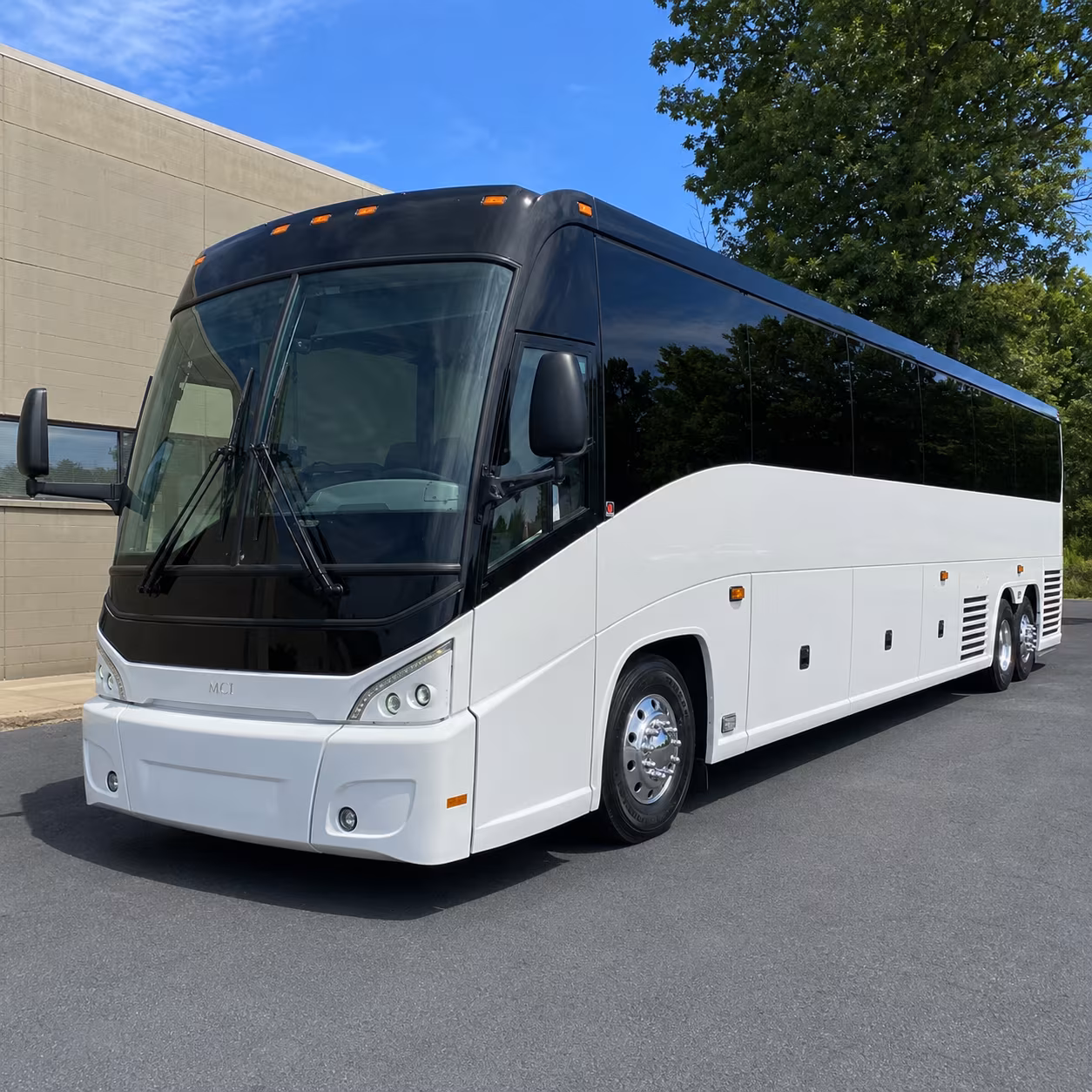 56 passenger charter bus