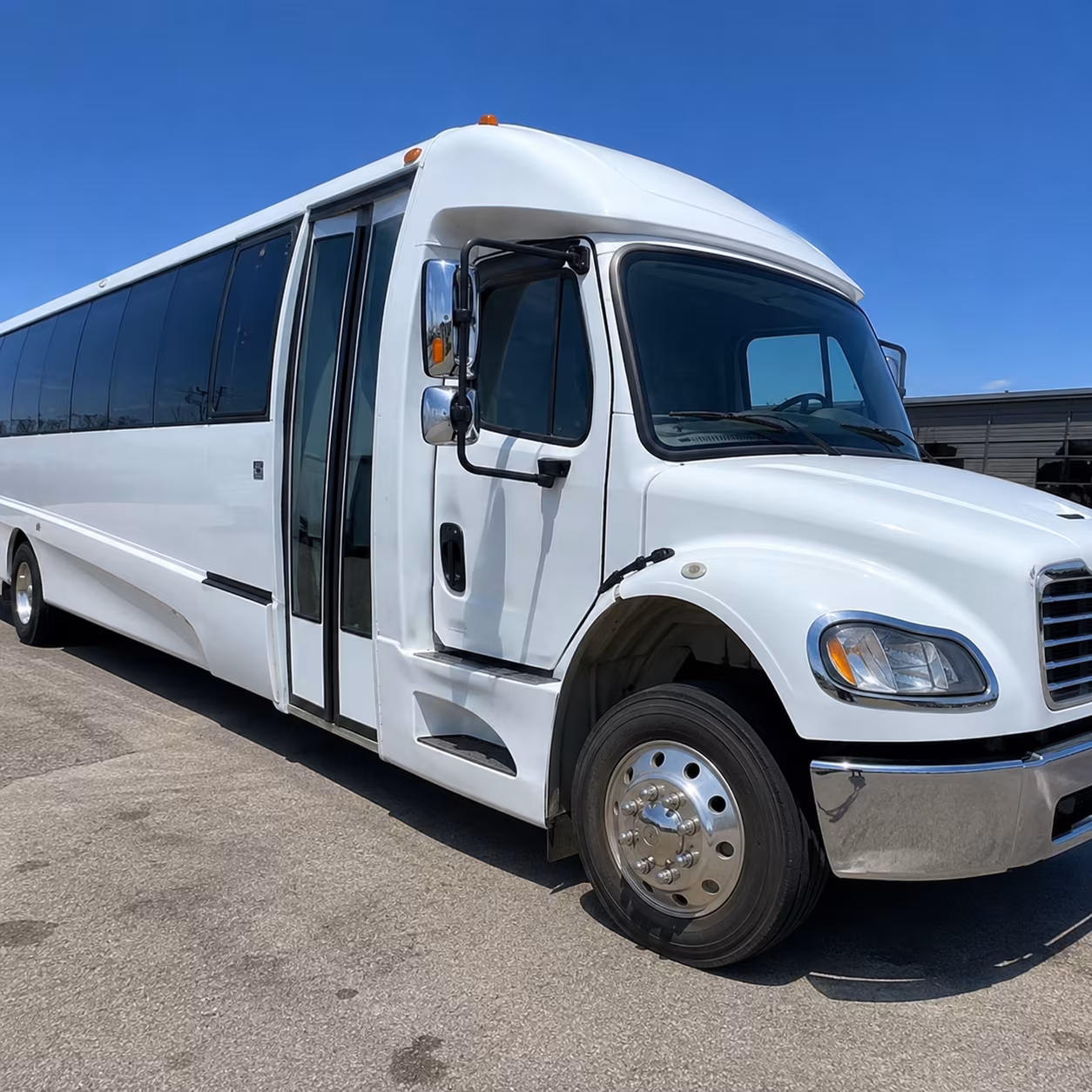 blue raiders game day and sporting event buses