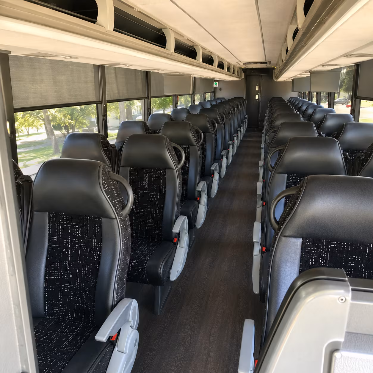 murfreesboro 56 passenger charter bus interior