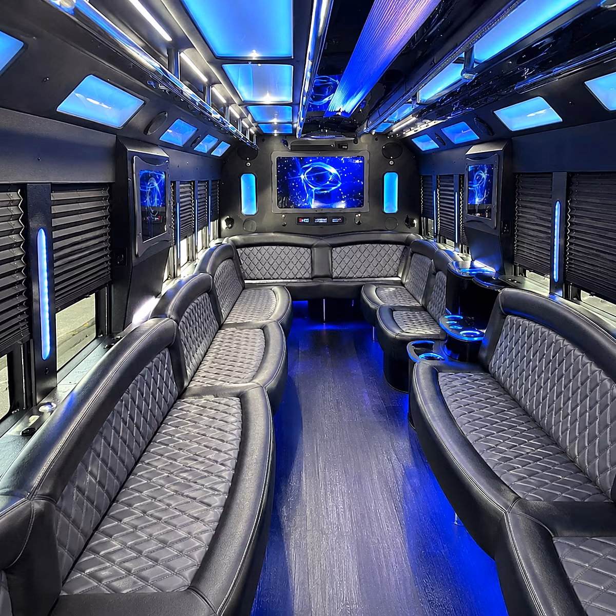 murfreesboro party bus interior