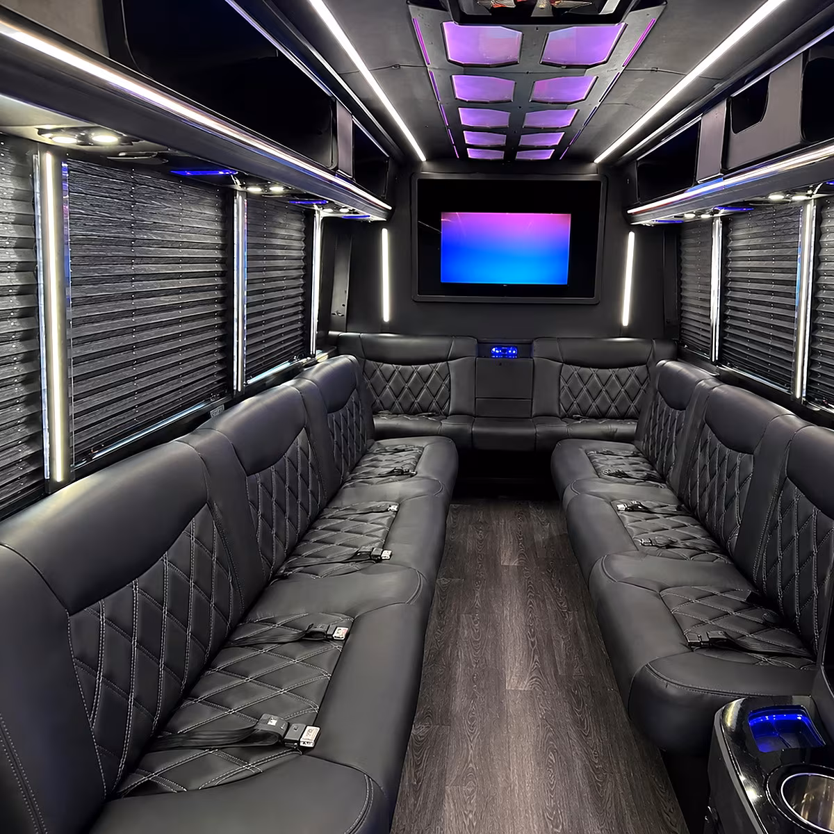 murfreesboro party bus rental interior