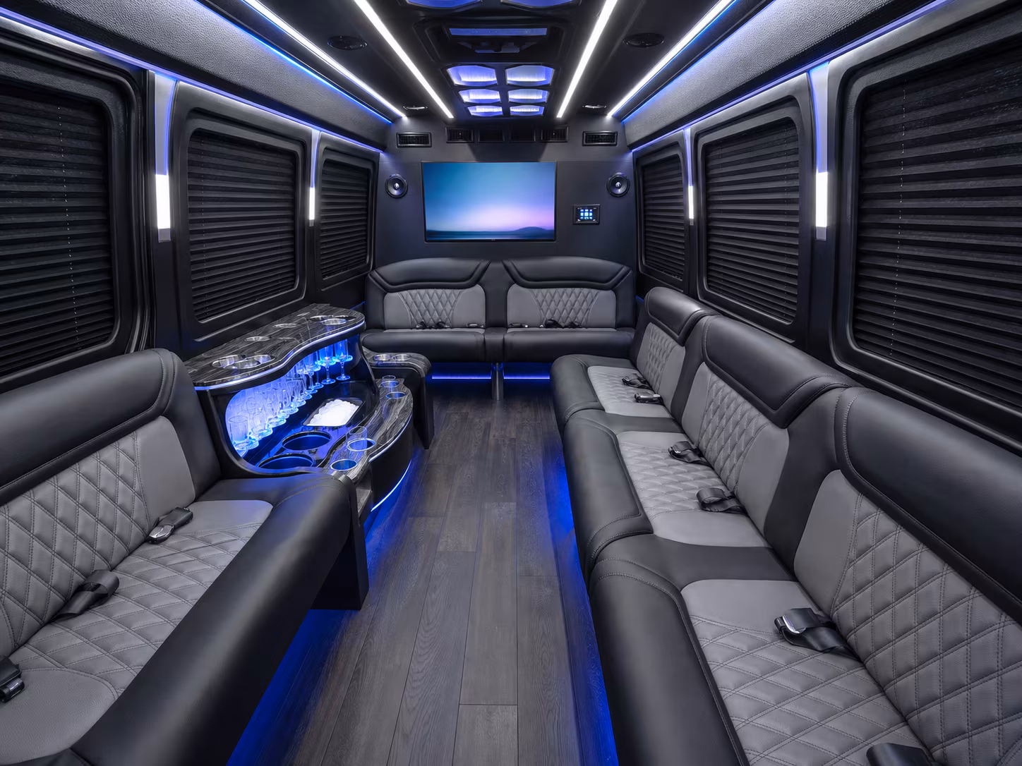 murfreesboro sprinter limousine interior