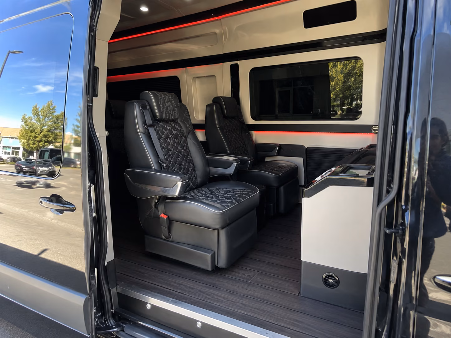 murfreesboro sprinter van with driver interior